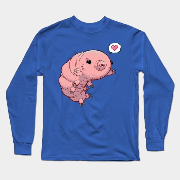 Tardigrade Long Sleeve T-Shirt by thefuzzyslug